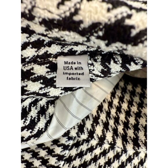 NEW VERONICA BEARD Black White Chek aHutchinson Dickey Jacket NWT - Size S - Picture 8 of 11